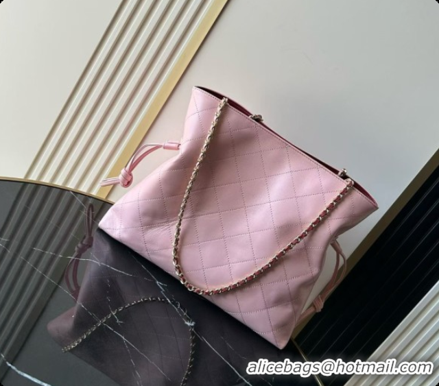 Unique Discount Chanel Small Shopping Bag AS6495 Pink 2026