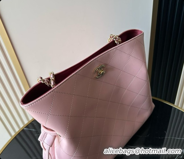 Unique Discount Chanel Small Shopping Bag AS6495 Pink 2026
