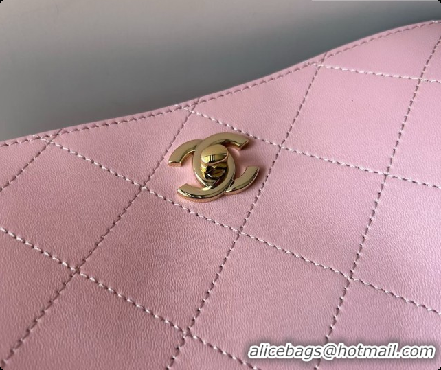 Unique Discount Chanel Small Shopping Bag AS6495 Pink 2026