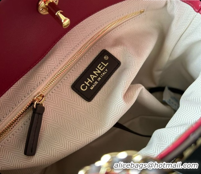 Hot Style Chanel Small Shopping Bag AS6495 Dark Brown 2026