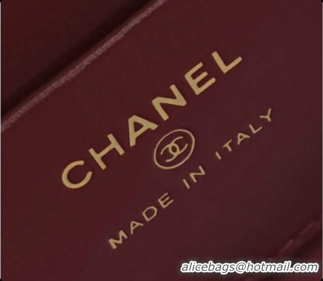 Luxury Chanel Clutch with Leather Strap in Smooth Calfskin AP5360 Black 2026