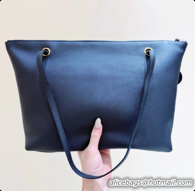 Stylish Chanel Tote Bag with Pocket in Grained Calfskin AS6483 Black 2026