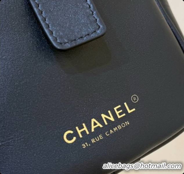 Luxury Chanel Large Bowling Bag in Smooth Calfskin AS6211 Black 2026