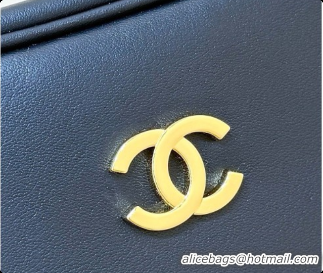 Super Quality Chanel Large Bowling Bag in Calfskin AS6580 Black 2026