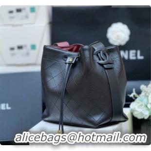 Affordable Price Chanel Small Bucket Bag AS6584 Black 2026