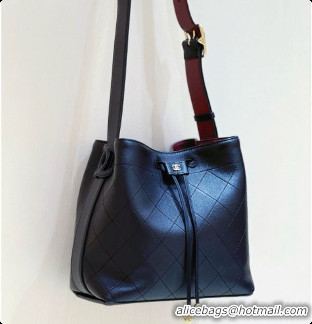 Affordable Price Chanel Small Bucket Bag AS6584 Black 2026