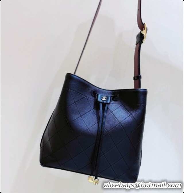 Affordable Price Chanel Small Bucket Bag AS6584 Black 2026