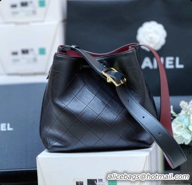 Affordable Price Chanel Small Bucket Bag AS6584 Black 2026