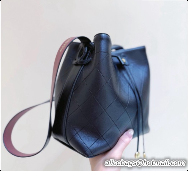 Affordable Price Chanel Small Bucket Bag AS6584 Black 2026
