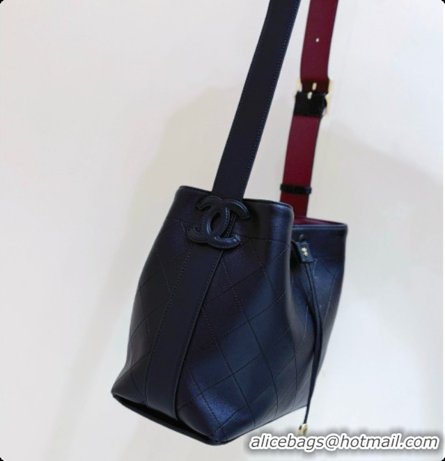 Affordable Price Chanel Small Bucket Bag AS6584 Black 2026