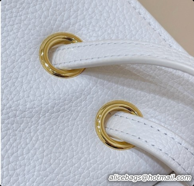 Design Discount Chanel Small Maxi Flap Bag in Grained Calfskin AS6231 White 2026