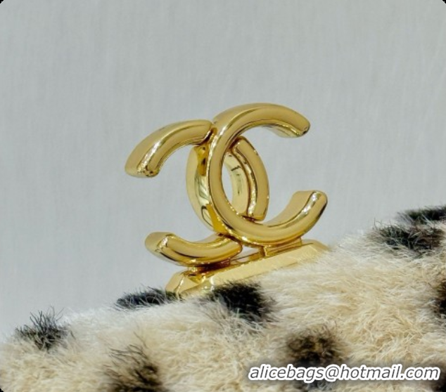 New Style Chanel Clutch with Leather Strap AP5360 Beige 2026