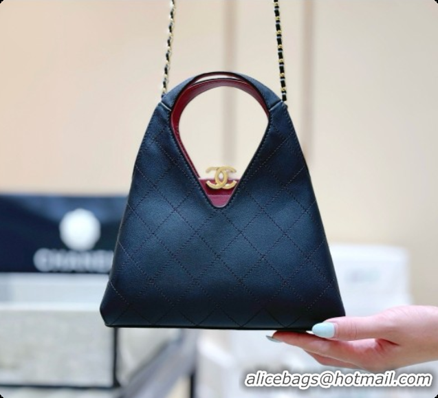 Low Cost Chanel Calfskin Tote Bag AS6392 Black 2026