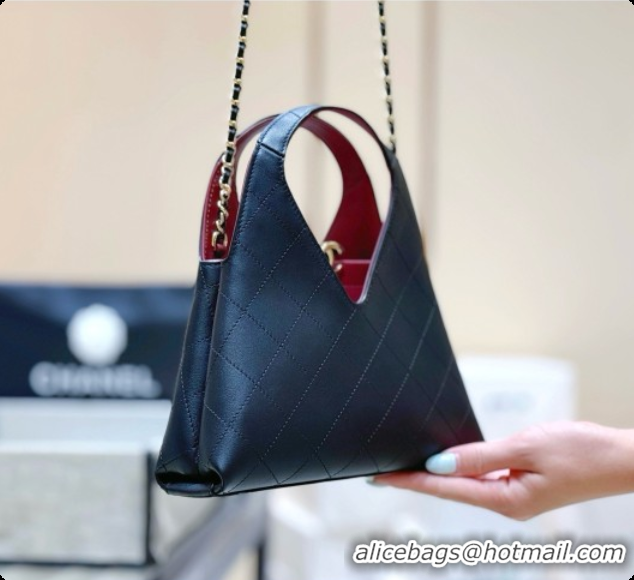 Low Cost Chanel Calfskin Tote Bag AS6392 Black 2026