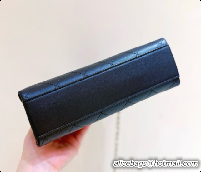Low Cost Chanel Calfskin Tote Bag AS6392 Black 2026