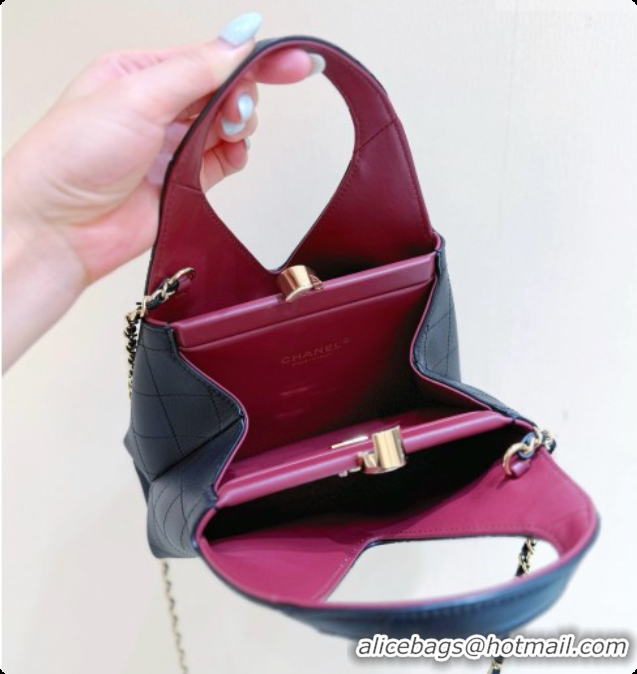 Low Cost Chanel Calfskin Tote Bag AS6392 Black 2026