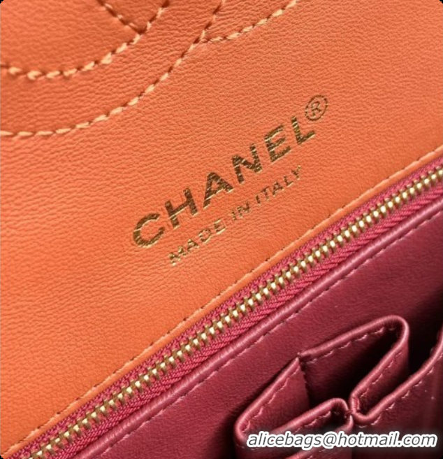 Low Price Chanel Flap Bag in Patinated Lambskin AS6497 Brown 2026