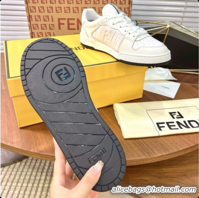 Luxurious Fendi Match Sneakers in Calfskin F091767 White 2026