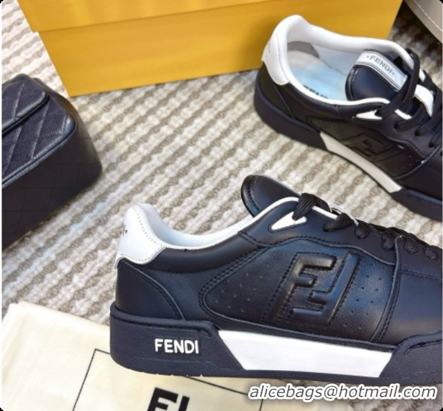  Good Looking Fendi Match Sneakers in Calfskin F091768 Black 2026