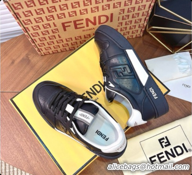  Good Looking Fendi Match Sneakers in Calfskin F091768 Black 2026