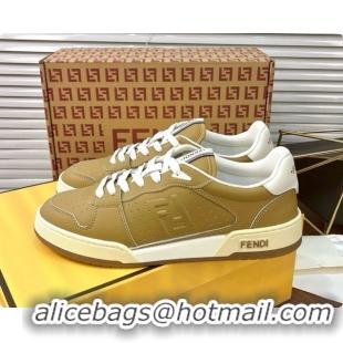 Pretty Style Fendi Match Sneakers in Calfskin F091769 Brown 2026