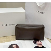 Grade Design The Row Squared Compact Clutch Bag in Nappa Leather 8858 Brown 2026