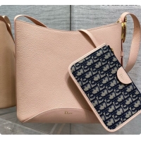 Super Quality Dior Medium Dior Médaillon Bucket Bag in Pink Grained Calfskin 6072549 2026