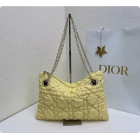 Good Product  Dior Small Dior Milly-La-Forêt Bag in Puffy Macrocannage Calfskin D090402 Yellow 2026