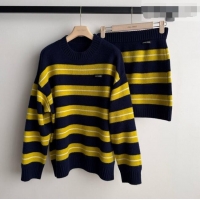 Low Price Miu Miu Wool Sweater and Skirt M092911 Yellow 2026