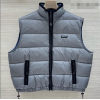 Grade Discount Miu Miu Down Vest M092930 Grey 2026