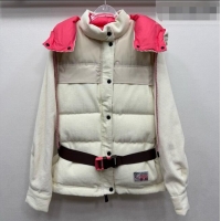 Grade Quality Moncler Corduroy Down Jacket M092917 Beige 2026