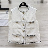 Luxury Discount Chanel Vest CH092939 White 2026
