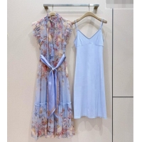 Most Popular Zimmermann Silk Dress Z092964 Blue 2026