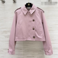 Free Shipping Discount Burberry Jacket B092870 Pink 2026