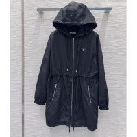 Buy Inexpensive Prada Nylon Jacket P093001 Black 2026