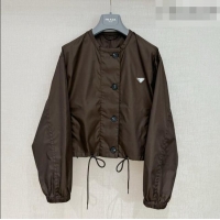 Grade Promotional Prada Jacket P093011 Dark Brown 2026