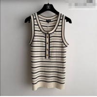 Original Cheap Chanel Cashmere Vest CH093030 Beige 2026