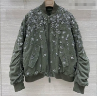 Luxury Discount Miu Miu Padded Jacket M093031 Green 2026