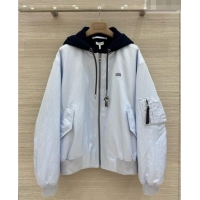 Discount Design Loewe Jacket L093033 Light Blue 2026