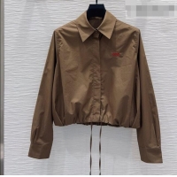 Spot Bulk Loewe Cotton Shirt L093050 Brown 2026