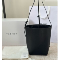 Low Price The Row Park Bucket Bag in Masoni Leather 8860 Black 2026