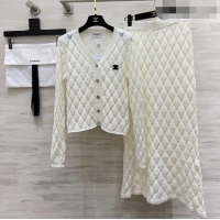 Luxury Cheap Chanel Cardigan CH100133 White 2026