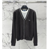 Top Grade Prada Knit Sweater P100103 Dark Grey 2026