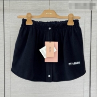 Shop Cheap Miu Miu Fleece Skirt M100144 Blue 2026
