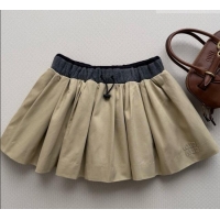 ​Top Design Miu Miu Skirt M100608 Khaki 2026