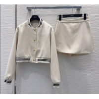 Shop Fashion Dior Jacket and Divided Skirts D100610 White 2026