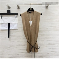 Top Grade Chanel Vest CH100634 Light Brown 2026