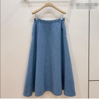 Top Grade Dior Skirt D100626 Blue 2026