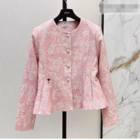 ​Grade Quality Dior Jacket D100650 Pink 2026