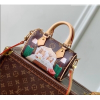 Grade Quality LOUIS VUITTON Nano Speedy in Monogram Room Service Coated canvas M2A895 2026
